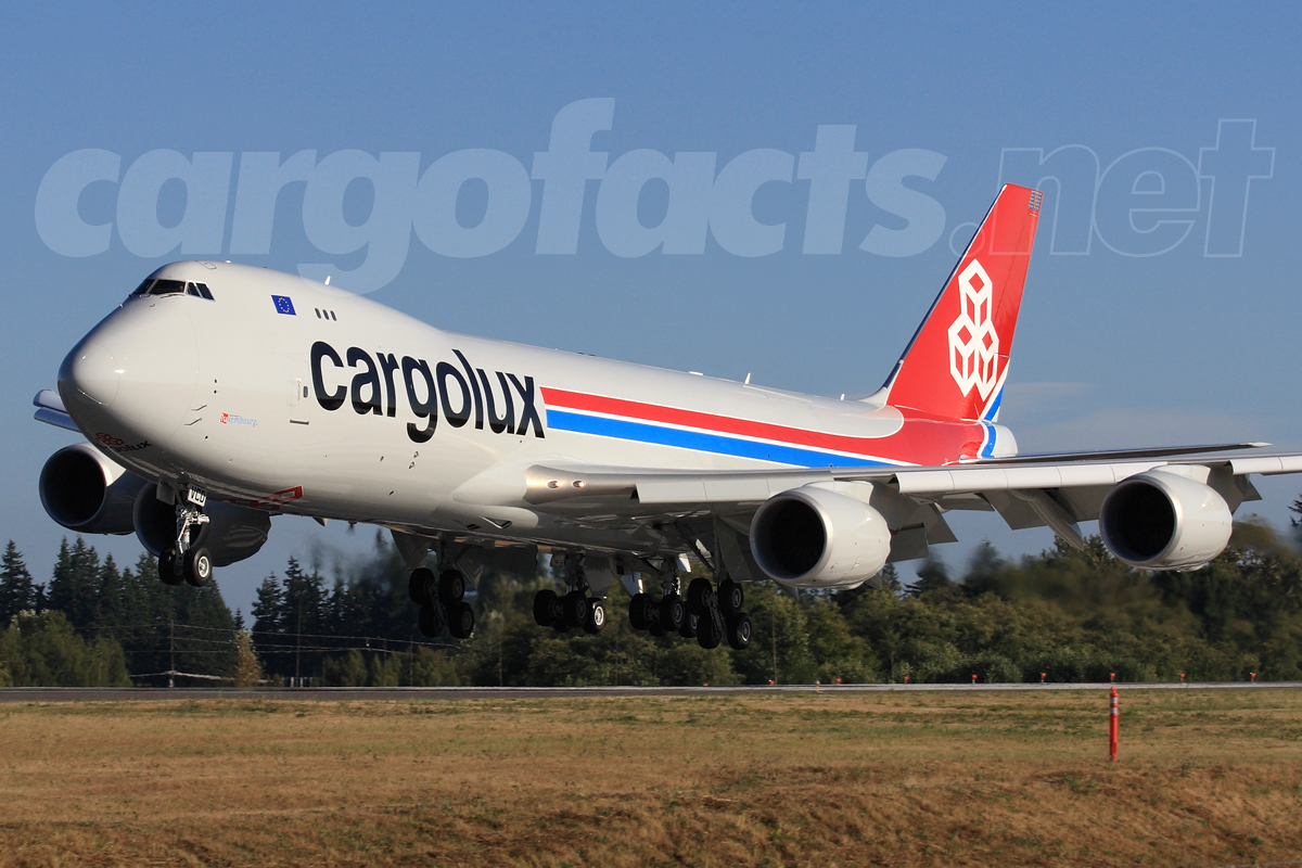 Cargolux LX-VCD First Flight
