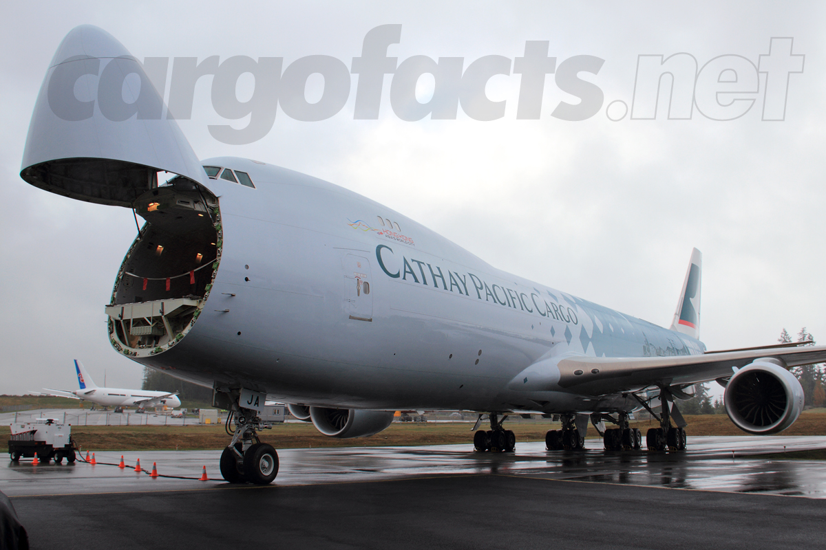 Cathay Pacific 747-8F Delivery Ceremony