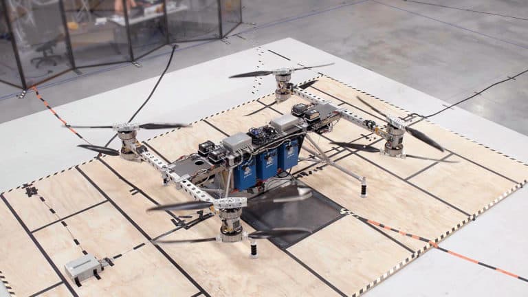 CAV prototype in the lab, courtesy of Boeing