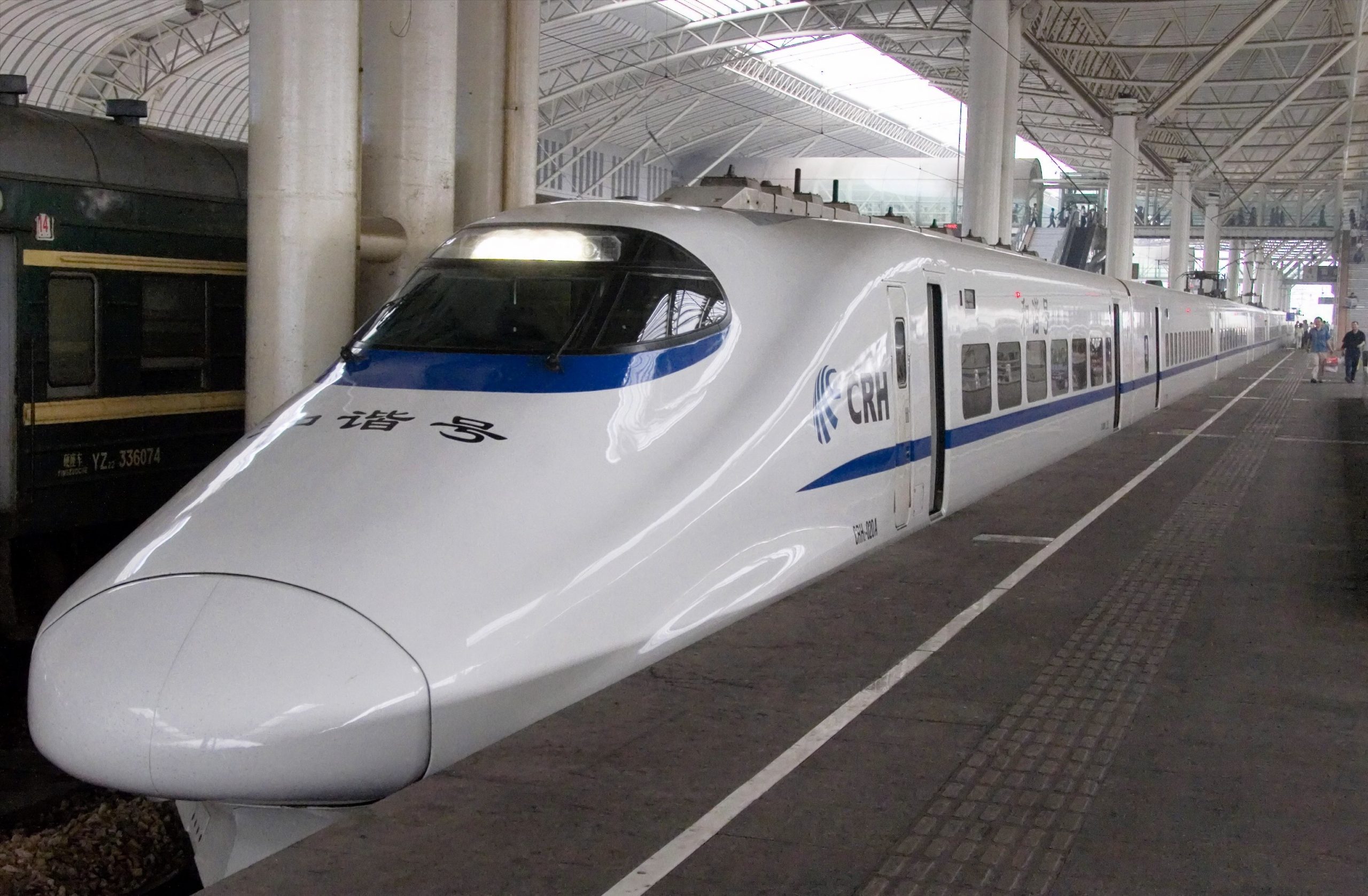Could China's high-speed trains eventually carry freight in an overnight express network? Photo: Wikipedia