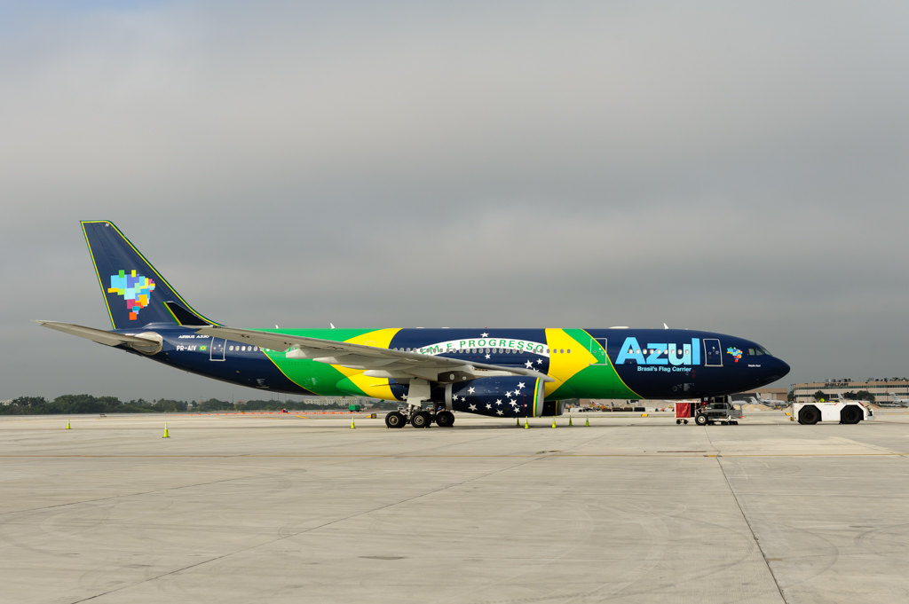 Azul currently operates 124 passenger aircraft, but will soon add two 737-400 freighters.