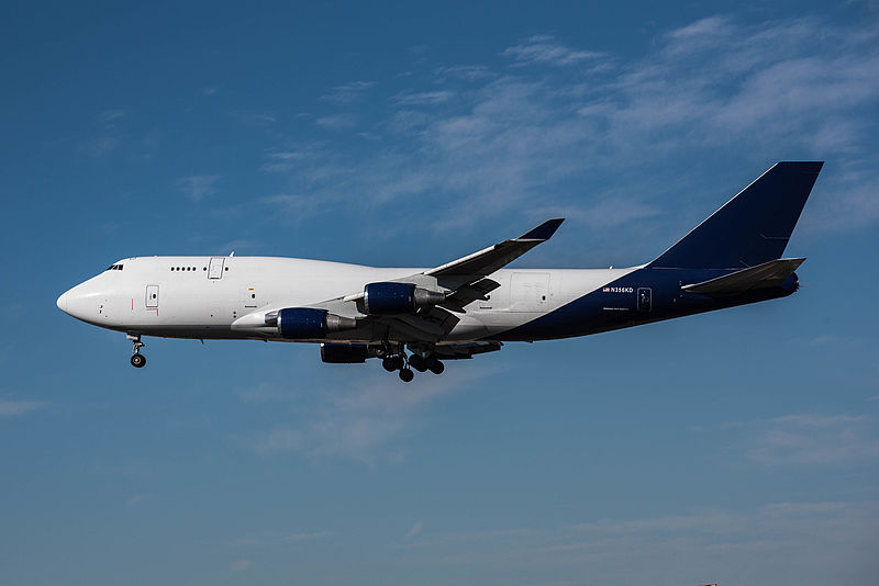A Western Global 747-400BCF. Photo source:  Glenn Beltz, Wikimedia