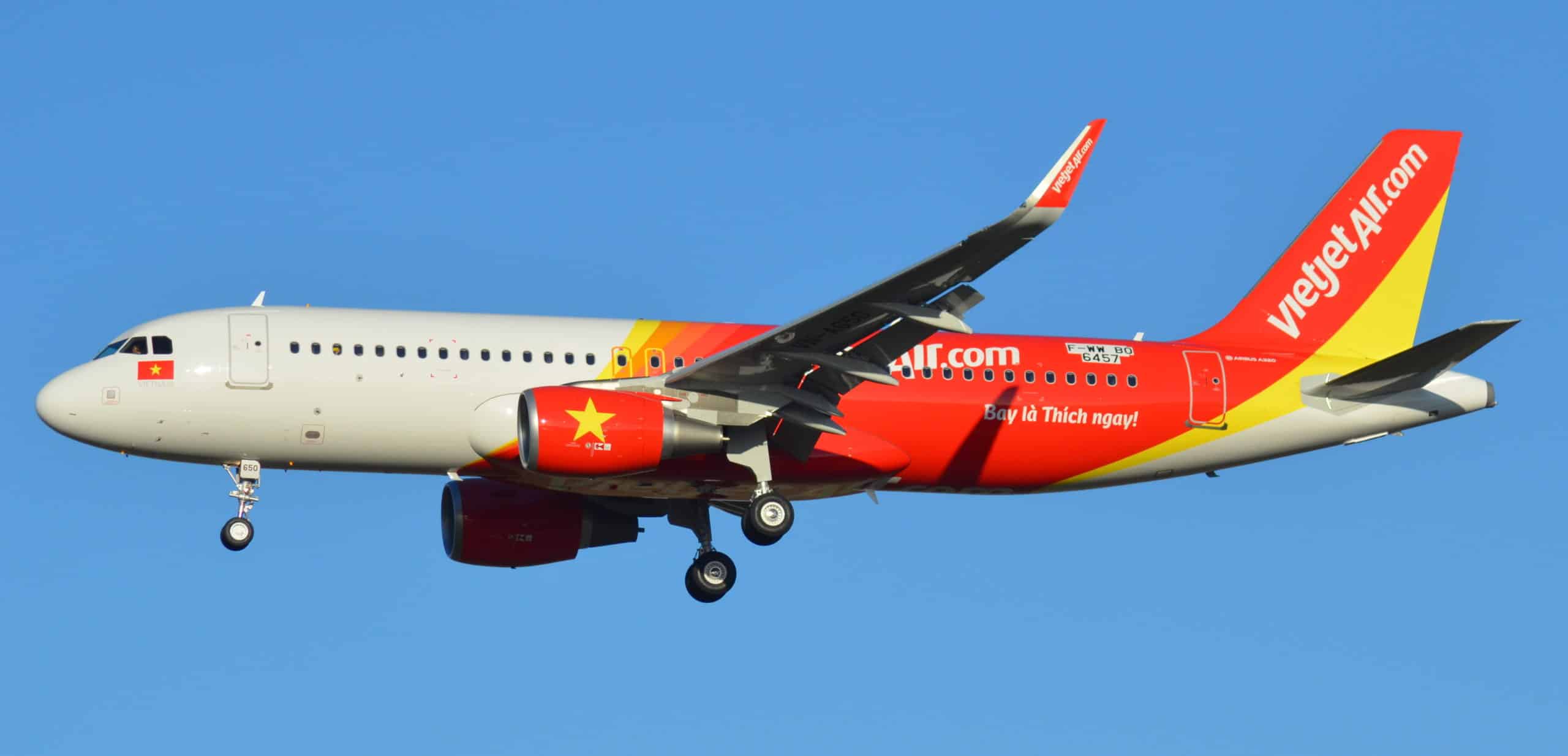 Low-cost carrier VietJet is getting serious about carry both passengers and cargo. Photo source: Wikipedia.