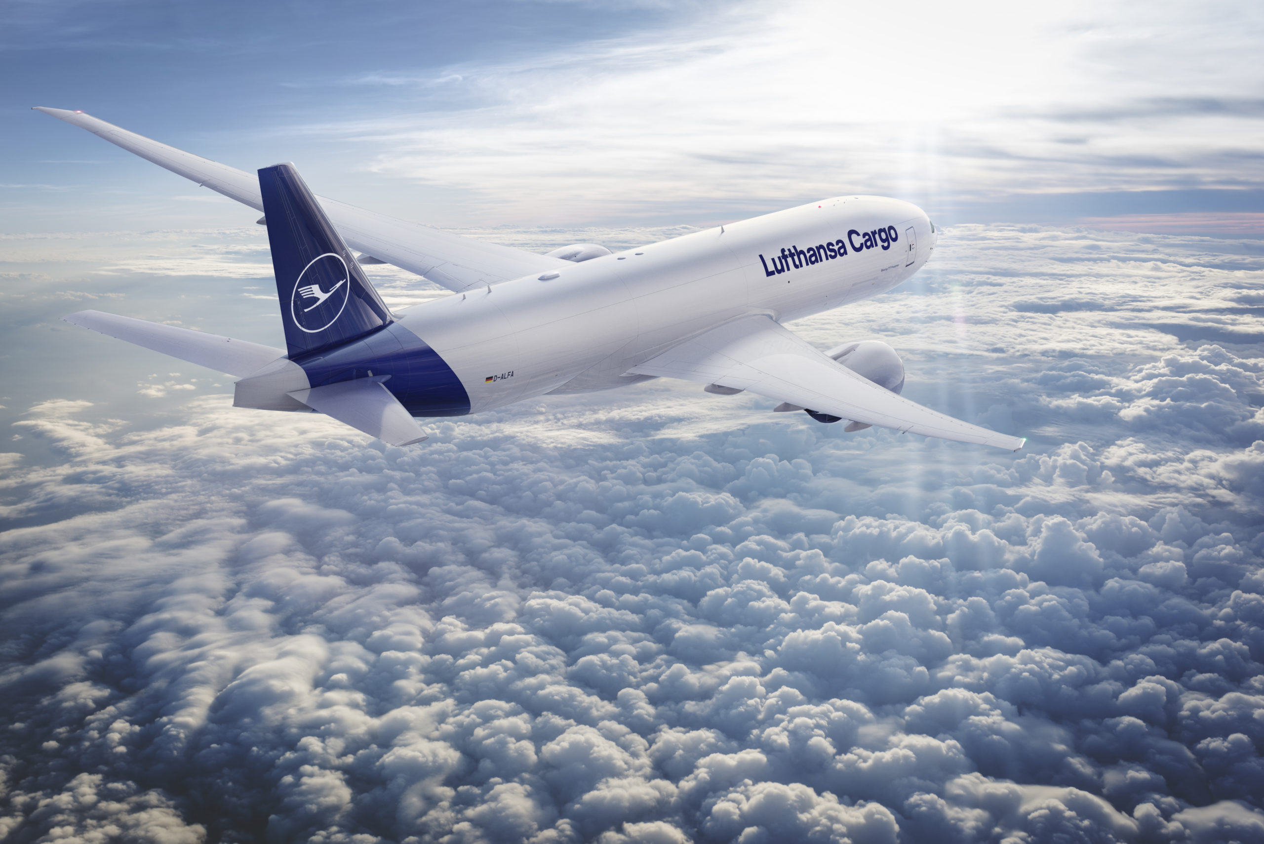 Lufthansa Cargo will add two 777Fs to its own fleet in 2019.