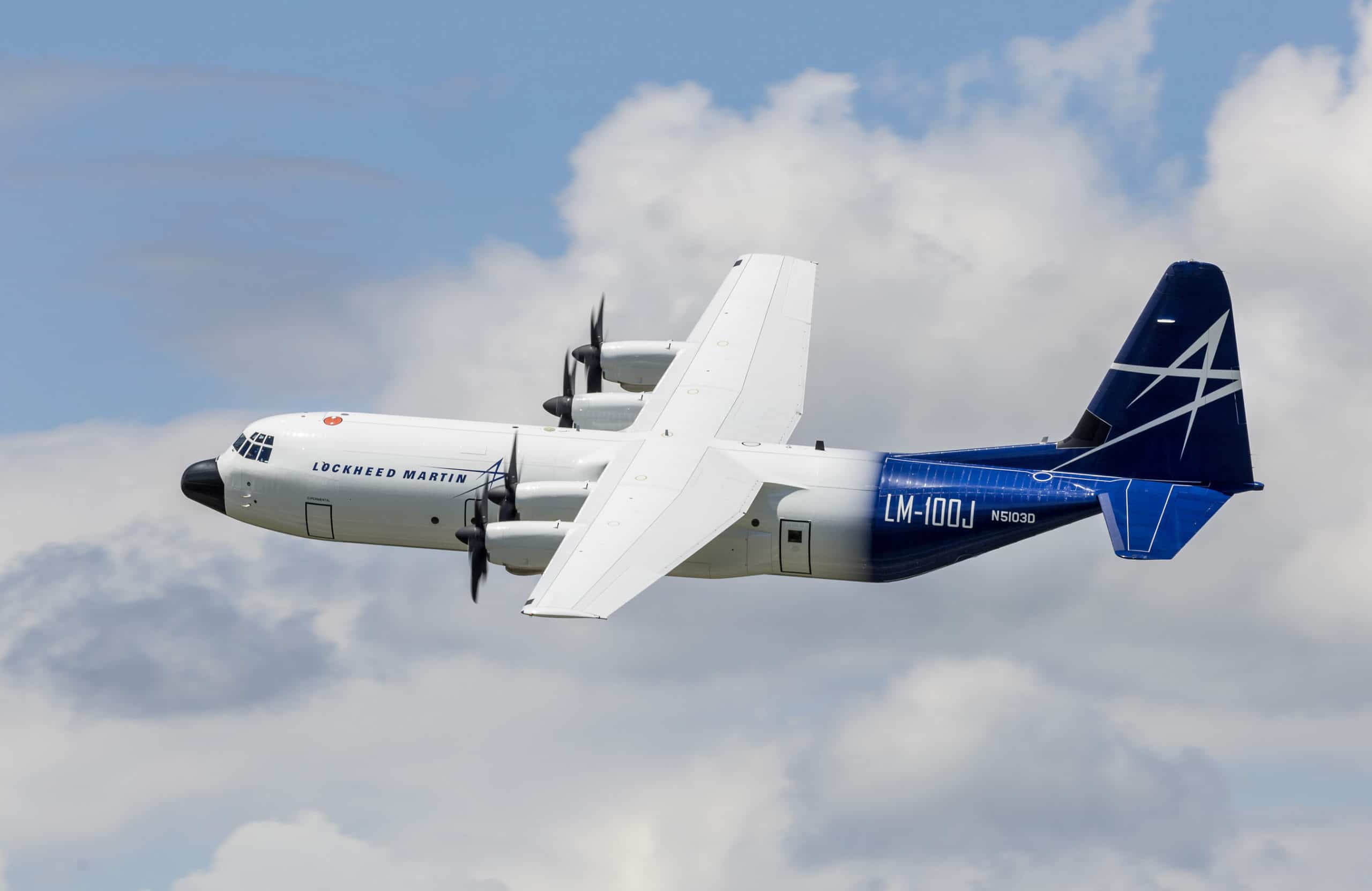 Lockheed Martin's LM-100J commercial freighter received its type design update certification from the Federal Aviation Administration, which allows it to operate from any commercial airfield in the world.