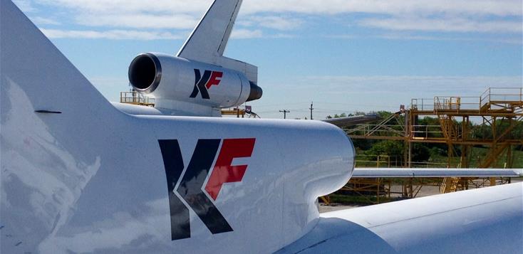 KF Aerospace previously operated DC-10Fs and 727Fs. The carrier may soon add 737-400SFs.