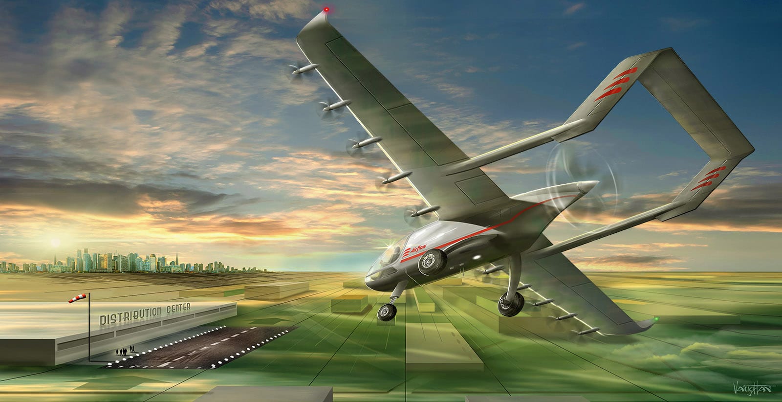 soaring airflow plane proposed design