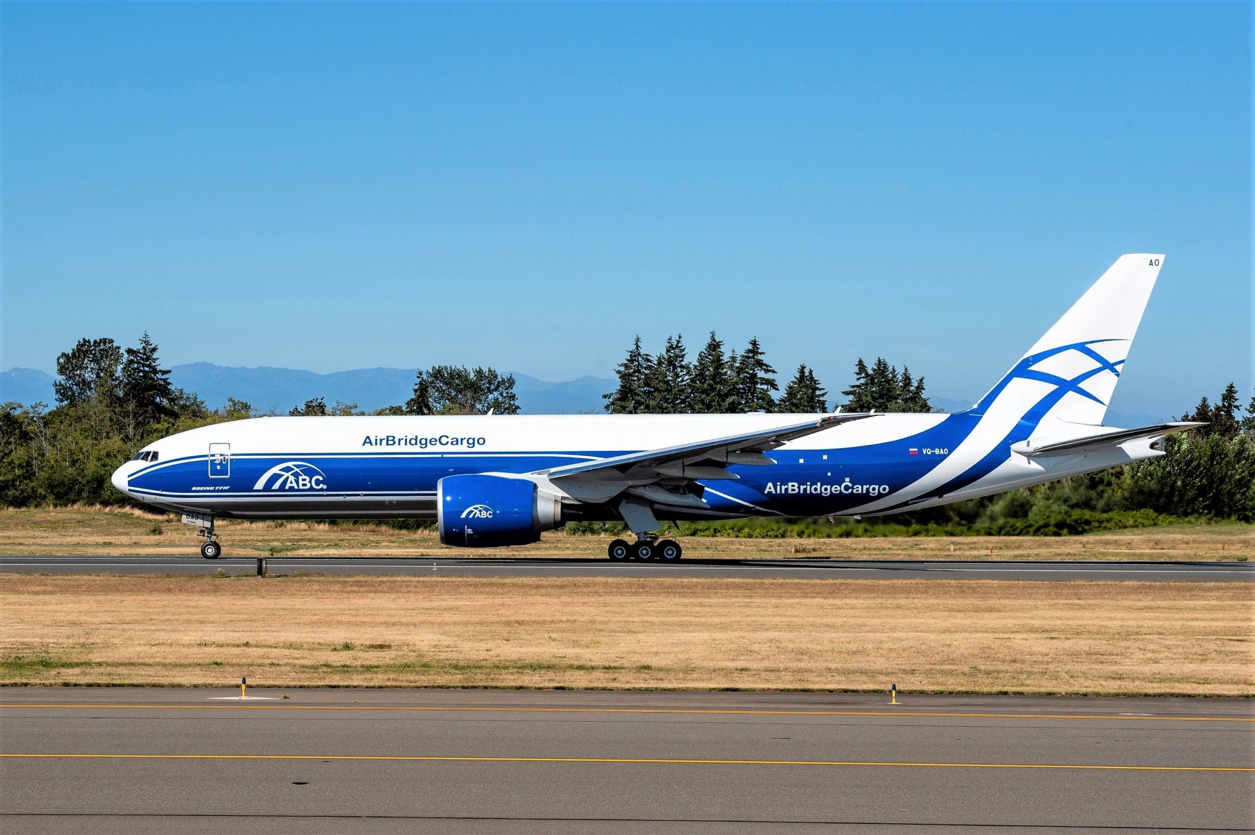 AirBridgeCargo 777F Delivery Flyaway