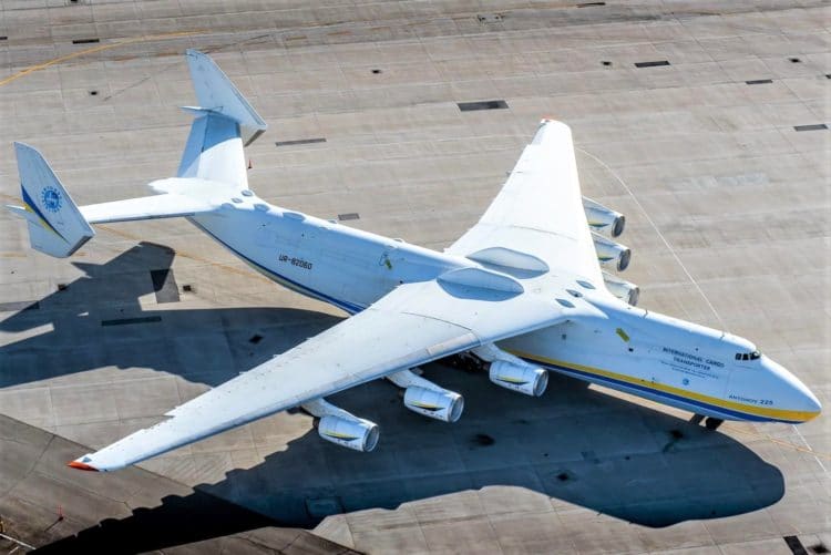 Antonov Airlines freighters stranded at Hostomel Airport amid Russian invasion