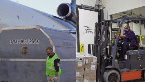 Pfizer COVID-19 vaccines take to the sky with UPS, FedEx for Monday delivery