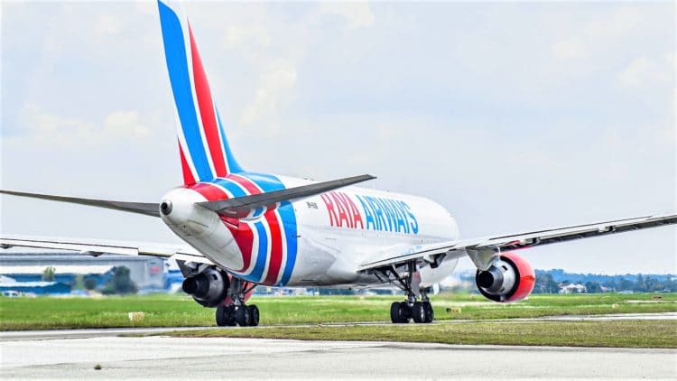 Raya steps away from 757 ops