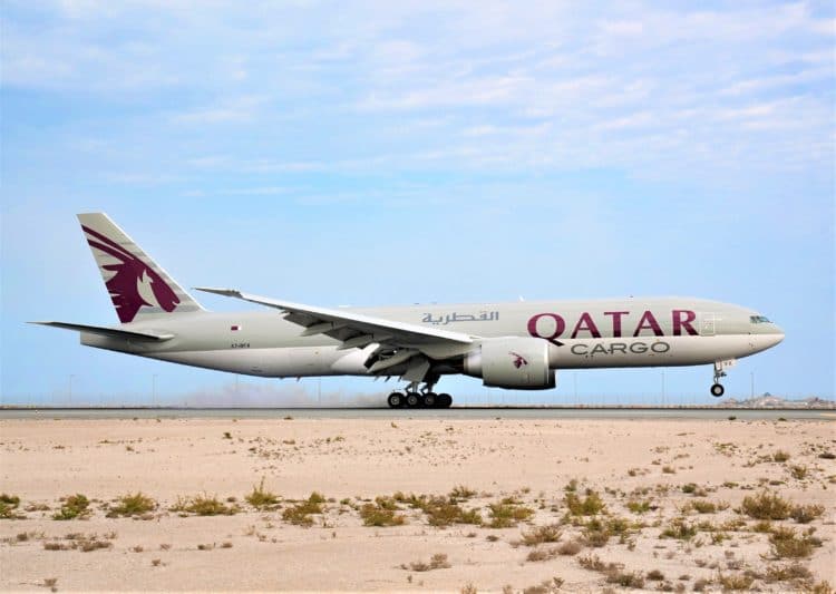 Qatar Airways takes double-777F delivery, reducing freighter backlog to zero
