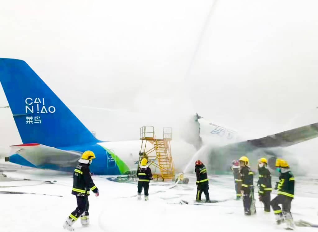 Another freighter goes up in smoke in China