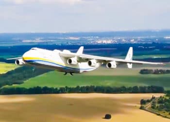 The An-225, on of world’s largest destroyed