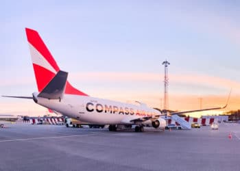 Compass will have at least three 737s before the end of 2022. (Photo/Compass Air Cargo)