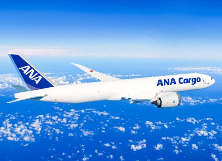 ANA cargo expects the new freighters to enter service in April 2028. (Photo/Boeing)