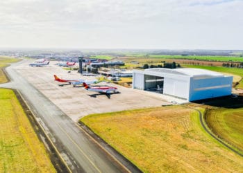 Vallair's new CHR hangar can house two A330s. (Photo/Vallair)