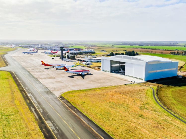 Vallair's new CHR hangar can house two A330s. (Photo/Vallair)