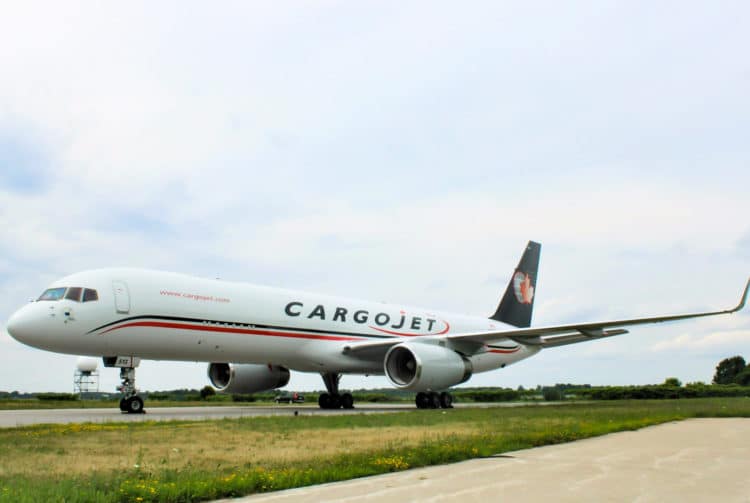 Unit 26251 is Cargojet’s eleventh and youngest 757 freighter. (Photo/Cargojet)