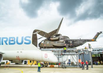 Airbus tests military cargo loading system for BelugaST