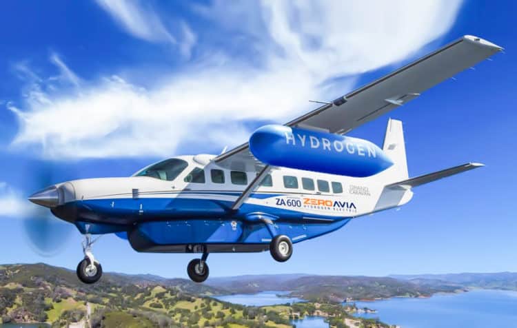 ZeroAvia partners with Textron to produce hydrogen Cessna 208B