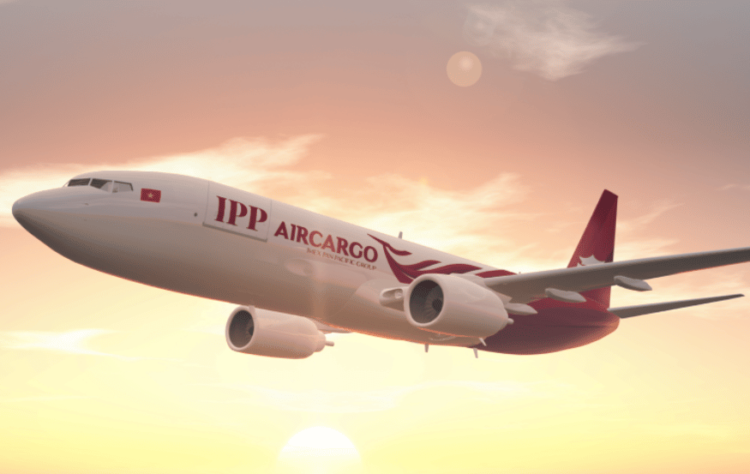 IPP Cargo painted its first 737-800F. (Photo/IPP Air Cargo)