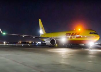 DHL adds young 767F to Panamanian AOC