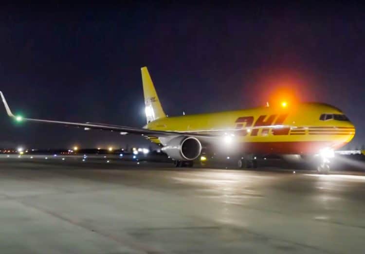 DHL adds young 767F to Panamanian AOC