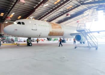 HAECO Americas nears first A321PCF completion