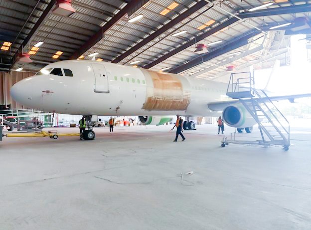 HAECO Americas nears first A321PCF completion