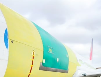 Boeing completes first 737-800BCF at Gatwick