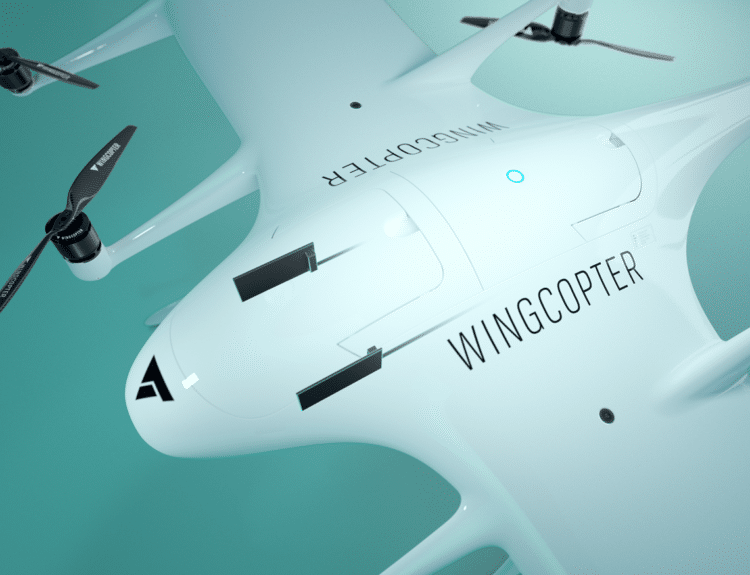 The W198 drone is VTOL capable and can carry 6kg. (Photo/Wingcopter)
