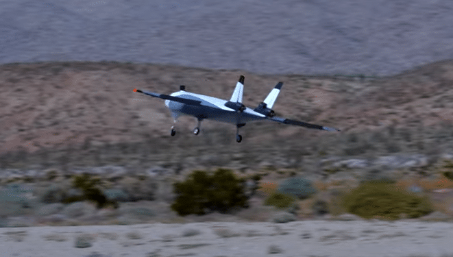 Natilus Kona model lifts off the ground.