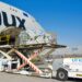 dnata ground handling loading cargo into air freighter