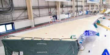 Airbus A350F wing
