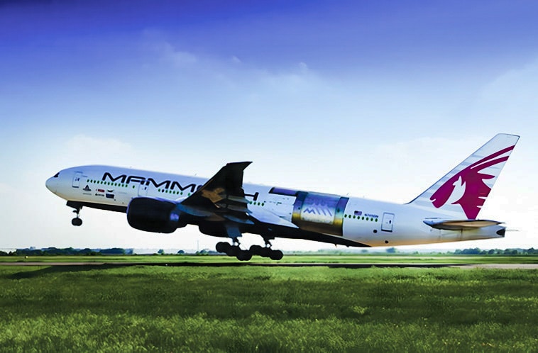 航空機・ヘリコプター Qatar Cargo Boeing 777-200 Freighter Qatar