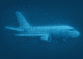 Airplane made of binary