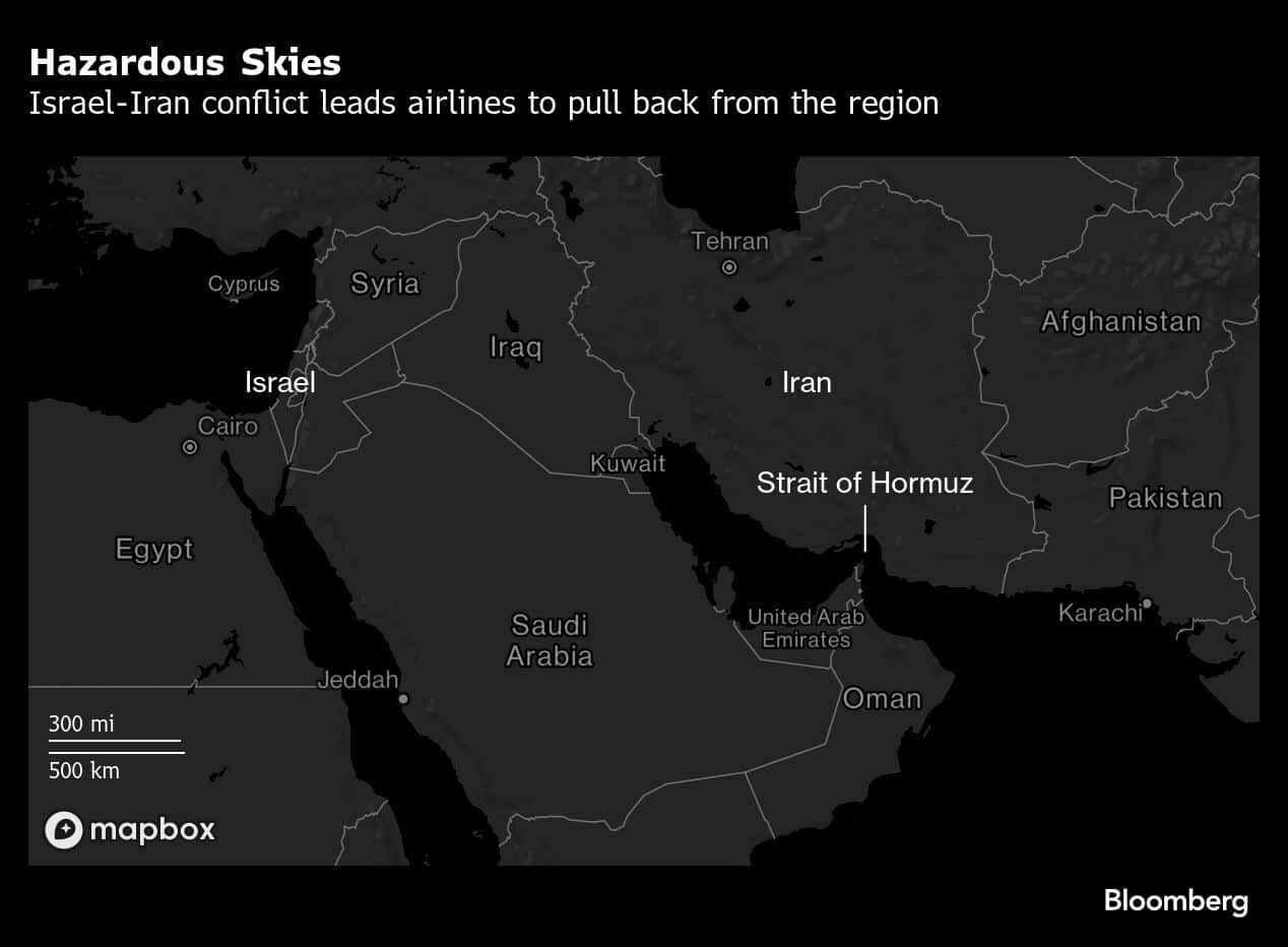 Map of Middle East
