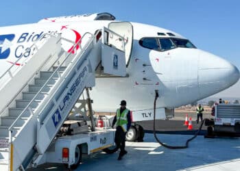 Africa Charter Airline BidAir Cargo 737-400SF