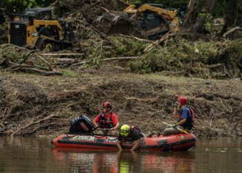 Search-and-rescue workers
