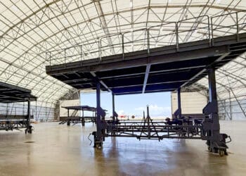 Ascent Aviation Services 777 hangar