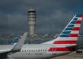air traffic control tower in Arlington, Va.