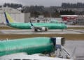 Boeing 737 Max planes at the company's manufacturing facility in Renton, Wash.