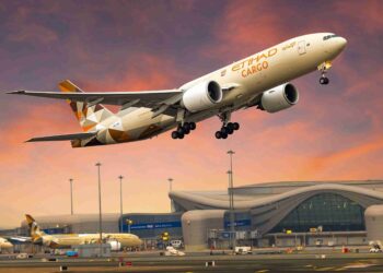 Etihad Cargo airplane