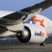 A FedEx plane
