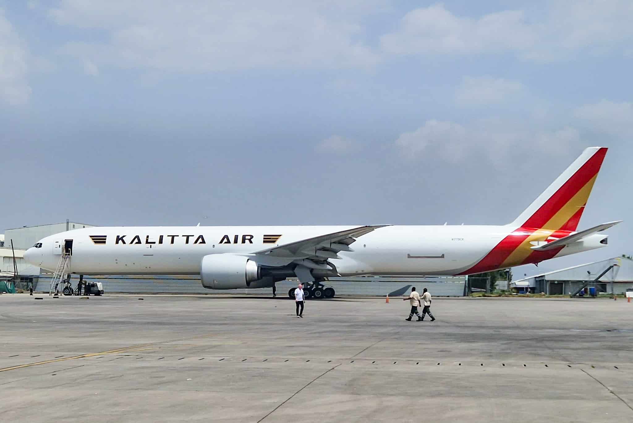 KALITTA AIR 777F スケール1:200 未開封 GeminiJets Kalitta Air Boeing 777-200F DHL Interactive