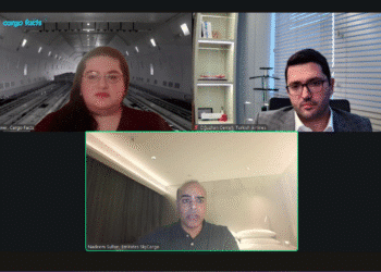 Routes webinar screenshot showing Yael Katzwer, Oguzhan Cerrah and Nadeem Sultan