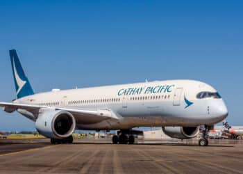 Cathay Pacific A350-900 Adelaide