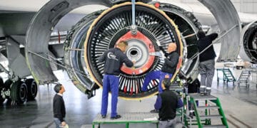 CF6-80C2 engine MTU