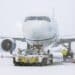 Snowfall at Amsterdam Airport Schiphol (AMS) on Jan. 5 has caused flight disruptions. (Courtesy/AMS)
